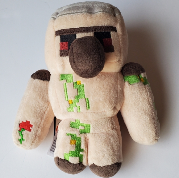 Minecraft Toys Jinx Minecraft Happy Explorer Iron Golem Plush